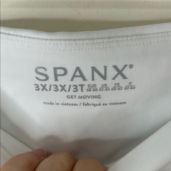 NWT SPANX 50272 Get Moving Skort 17” White Size 3X - Picture 12 of 16